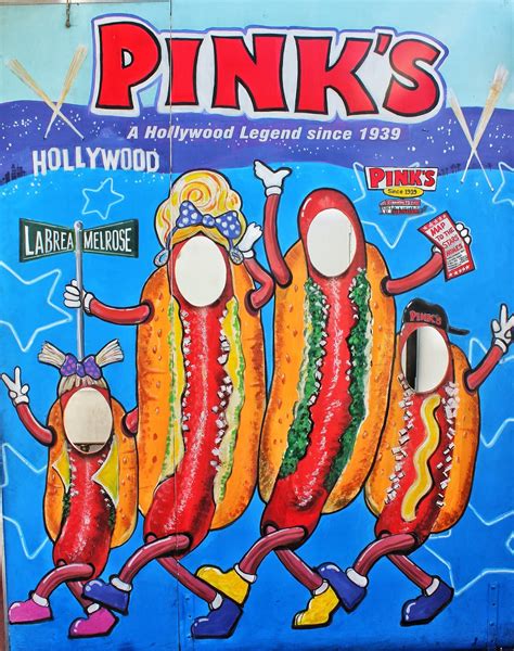 Pinks Hot Dogs Los Angeles Ca Hungry Hong Kong