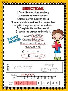 Addition Word Problems For Kindergarten by Kim's Creations | TpT