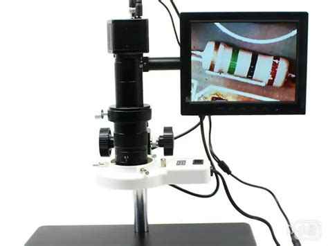 Microscópio Eletrônico Da Câmera Digital Da Digitalização Lcd Da Alta