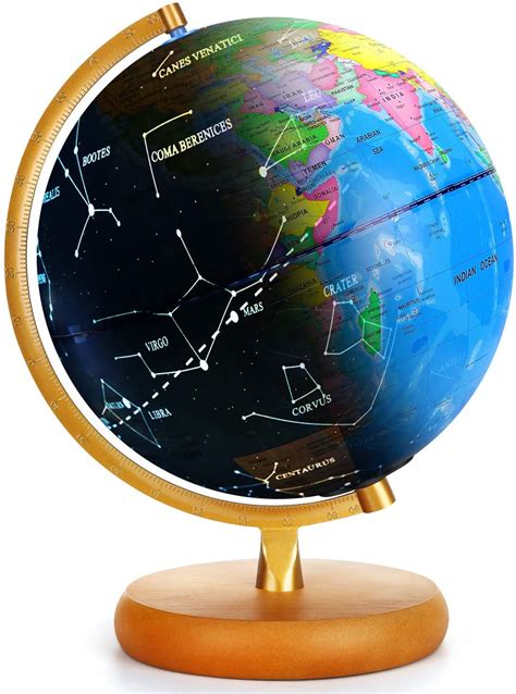 Ibrali Led Constellation Globe For Kids 3 In 1 Educational Toys
