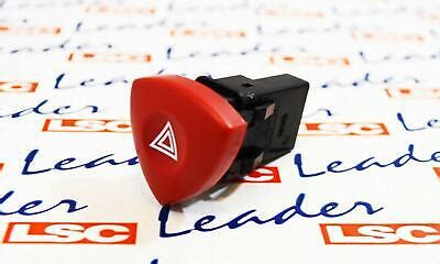 GENUINE Renault MASTER TRAFIC HAZARD WARNING LIGHT SWITCH NEW