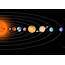 Solar System With 8 Planets  Stock Vector Colourbox