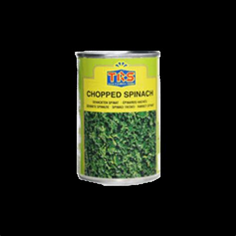 Trs Canned Spinach Chopped Ml Unit