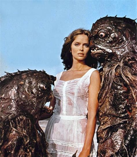 Barbara Bach Island Of The Fishmen Creepy Photos Classic Horror Movies Retro Horror