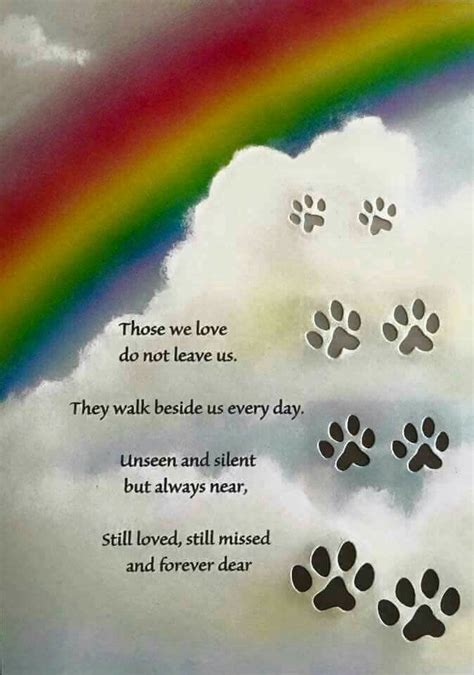 Loss of a pet quotes are helpful to have as references for when a friend or family member loses his or her beloved cat, dog or another animal. Always by your side. Rest in Peace little Cookie.(Our sons ...