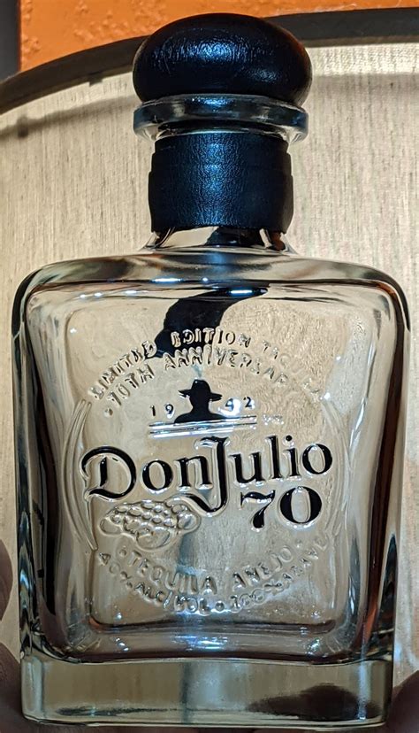 Don Julio Tequila 70th Anniversary Custom Engraved Personalized Bottle