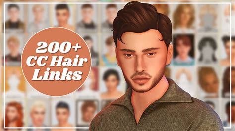 200 Maxis Match Male Hairs Cc Links The Sims 4 Custom Content
