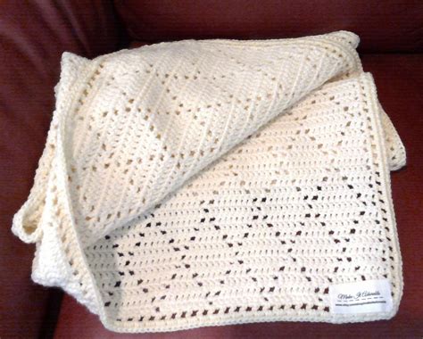 Crochet Diamond Pattern Crochet Diamond Stitch Ba Blanket