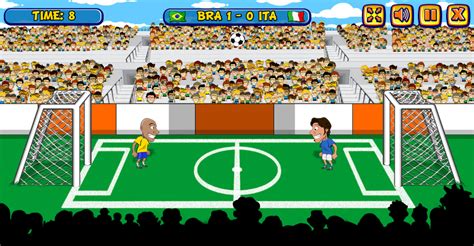 🕹️ Play Funny Soccer Game Free 1 Vs 1 Online Single Player Football Game