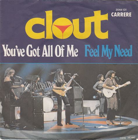 Clout Youve Got All Of Me 1978 Vinyl Discogs