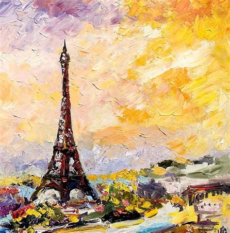 Paris ♥ Eiffel Tower ♥ Painting Paris