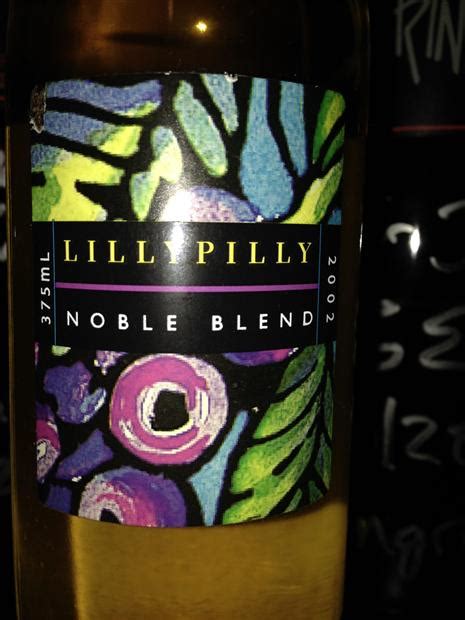 1999 Lillypilly Estate Noble Blend Australia New South Wales