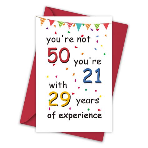 Funny 50th Birthday Card Ubicaciondepersonascdmxgobmx