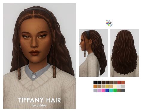 Tiffany Hair Patreon In 2023 Tumblr Sims 4 Sims Hair Sims 4 Cc Folder