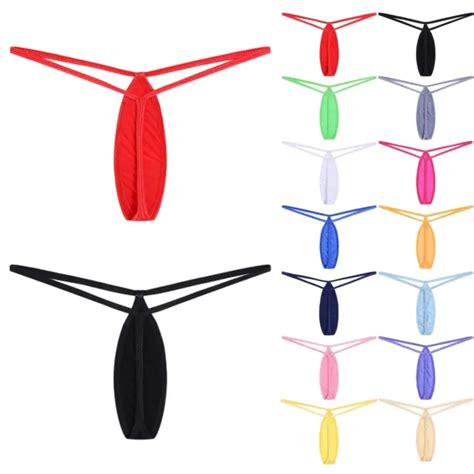 Fashion Womens Sexy Thong Mini G String Underwear Panties Micro Lingerie Panty 881 Picclick