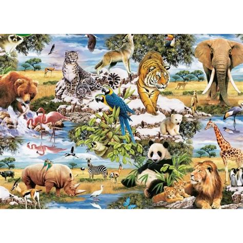 Puzzle Animaux Sauvages Stepindancefr