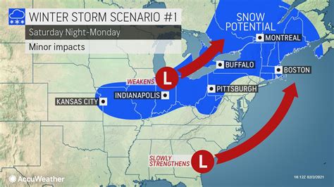 Forecasting the potential for 'another blockbuster snowstorm' in the width=
