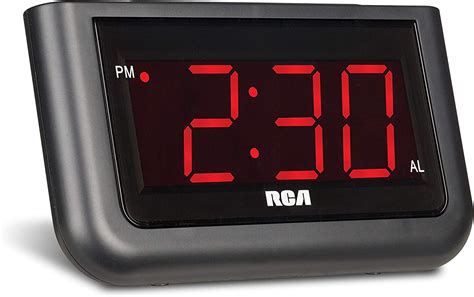 Rca Digital Alarm Clock Large 14 Led Display With