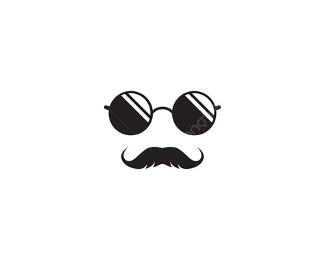 Mustache Logo Icon Hair Mustache Male Vector Hair Mustache Male Png