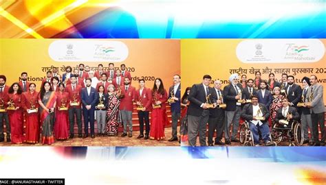 National Sports Awards 2020 अनुराग ठाकुर ने दी विजेताओं को बधाई इन