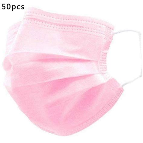 Buy 50pcs Disposable Mask With Comfortable Elastic Ear Loop Non Woven