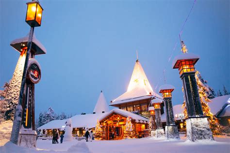 El Pueblo De Papá Noel En Rovaniemi Turismo Finlandia