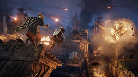 Assassin S Creed Valhalla Siege Of Paris Trailer Reveals Epic Battles