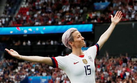 megan rapinoe is a leader for her team and her time tony s thoughts