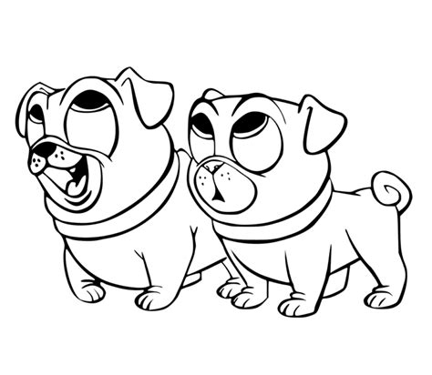 Puppy Dog Pals Coloring Pages To Print