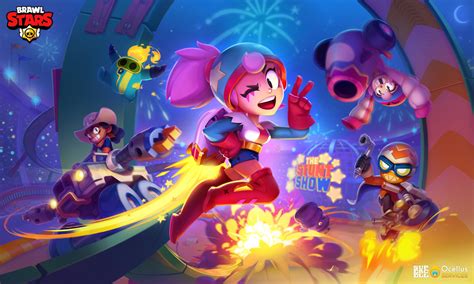 Artstation Brawl Stars Stunt Show Season Loading Screen Brawl