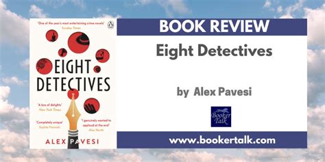Eight Detectives By Alex Pavesi Homage To Golden Age Of Crime Fiction