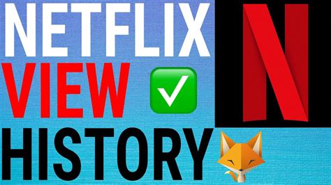 How To View Your Entire Netflix Watch History Youtube