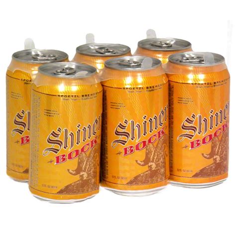 Shiner Bock Cans Shop Beer At H E B