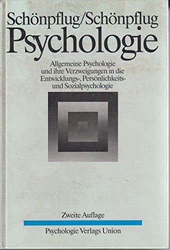 9783621270885 Psychologie Allgemeine Psychologie Und Ihre