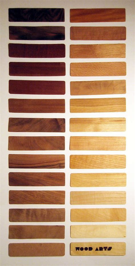 Wood Color Chart By Laszlo Sandor Via Behance Wooden Shades