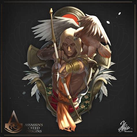Eye Of Horus By Kuzunue On Deviantart Assassins Creed Artwork