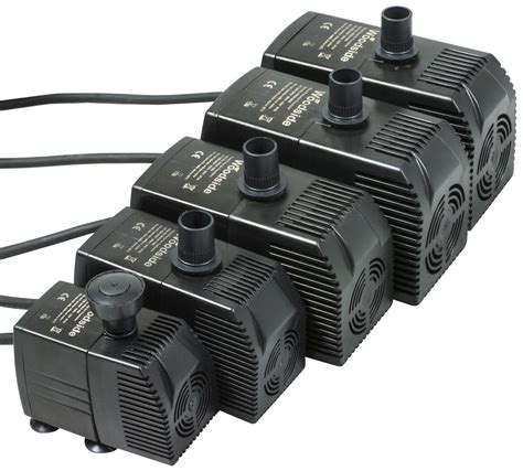 Woodside Submersible Water Feature Pond Fountain Pump 600lph 3000lph