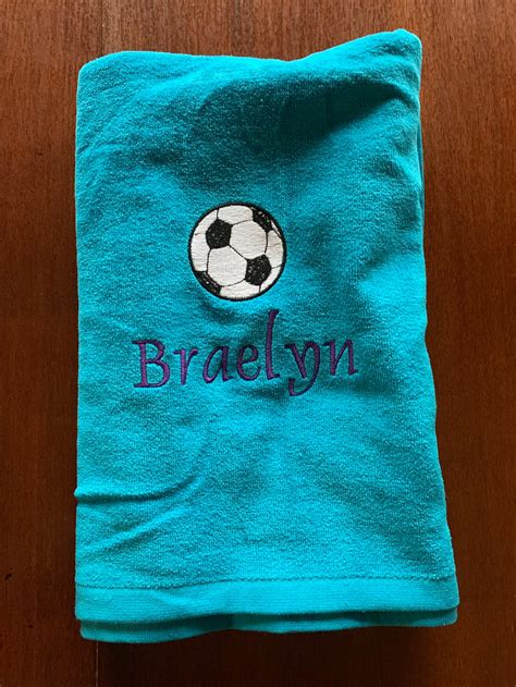Personalized Beach Towels Perfect For Kids And Adults Sports Etsy