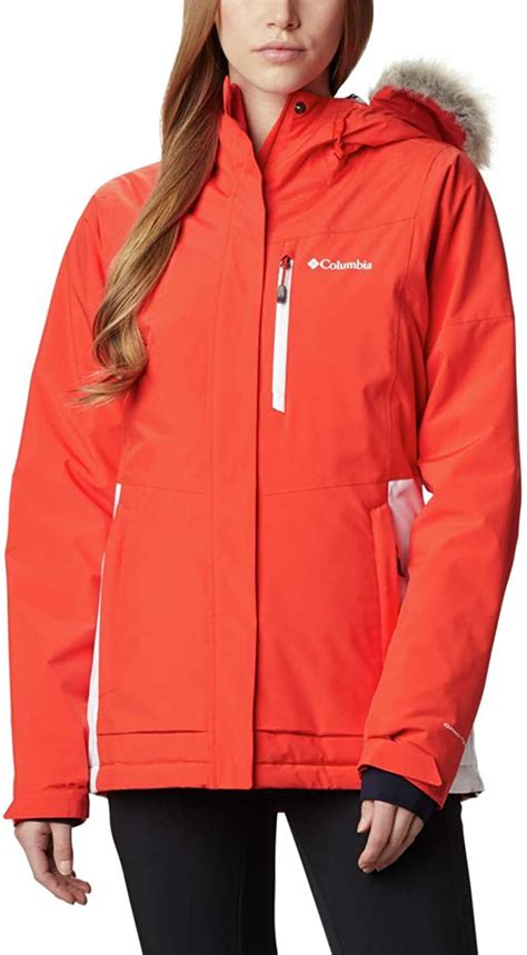 Columbia Womens Ava Alpine Hooded Ski Jacket Uk Sports