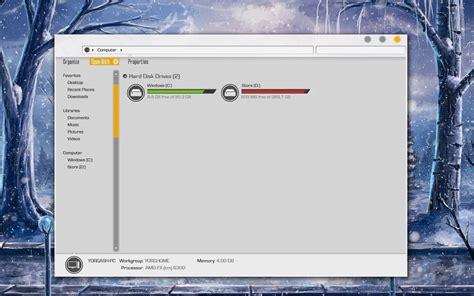 Sao Windows Theme Progress By Yorgash On Deviantart Windows Themes