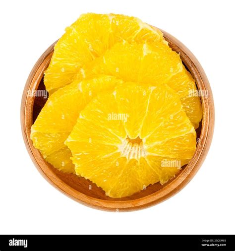 Orange Fruit Isolated Section Slice Hi Res Stock Photography And Images
