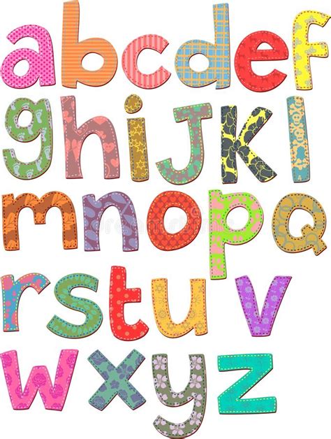 Alphabet Clip Art Stock Illustration Illustration Of