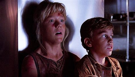 Jurassic Park 1993 L To R Lex Murphy Is Played By Ariana Richards And Tim Murphy Is Played