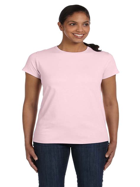 Hanes Women S Relaxed Fit Jersey Comfortsoft Crewneck T Shirt Style