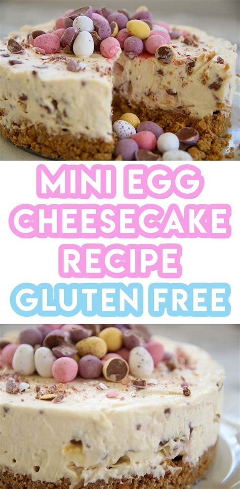 11 creme egg dessert recipes: Gluten Free Mini Egg Cheesecake | Recipe | Cheesecake ...