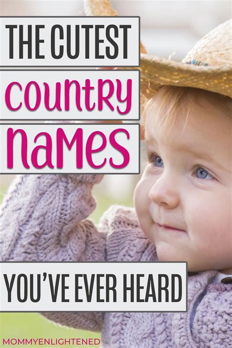 Country Western Girl Names Over 50 Choices To Help You When Choosing