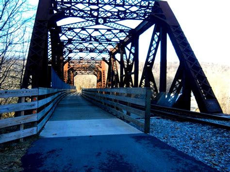 Cumberland Md Railroad Bridge At The Narrows Photo Picture Image