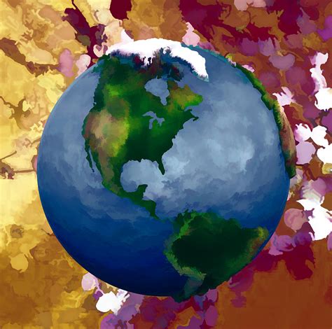 Planet Earth Painting Ubicaciondepersonascdmxgobmx