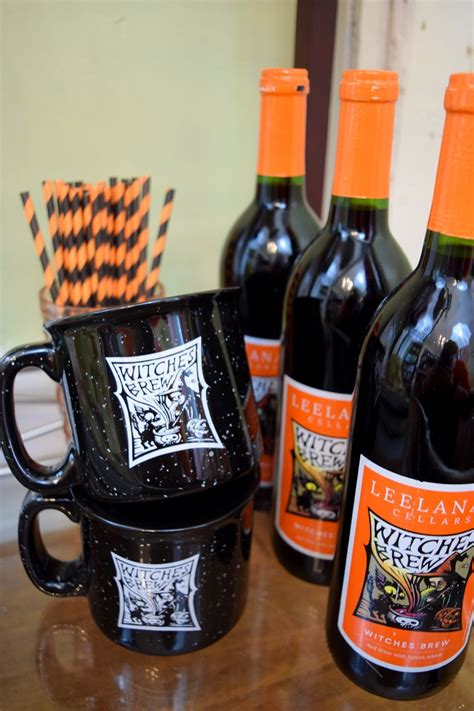 Kicking Off The Halloween Season With Witches Brew Wine From Leelanau