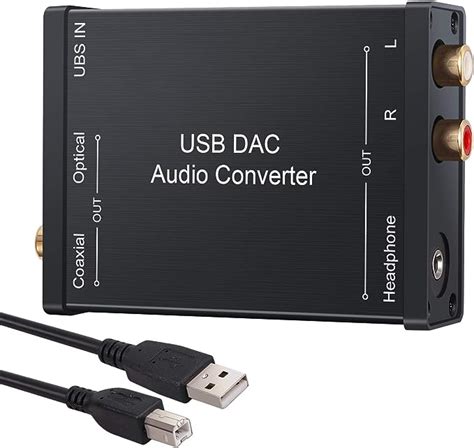 Linkfor Usb Dac Audio Converter Usb To Coaxial Spdif Converter Usb